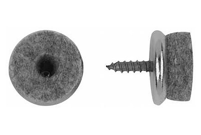 Image of Möbelgleiter m/Filz 25mm Holzgewinde bei JUMBO