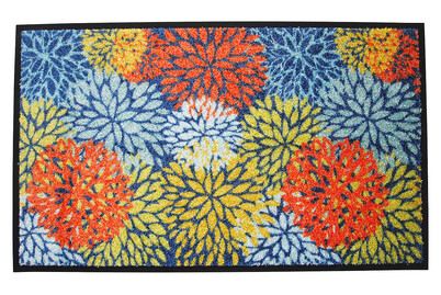 Image of Kleen Mat Season Flower blue 45x75 cm bei JUMBO
