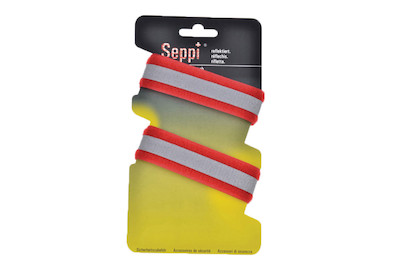 Image of Seppi Color Clett Verschlussband rot
