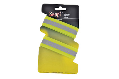 Image of Seppi Color Clett Verschlussband gelb