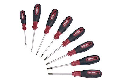 Image of Kraftwerk Schraubendrehersatz, Ergokraft, TX, 8-tlg. bei JUMBO