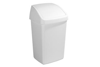 Image of Schwingdeckeleimer 10 l weiss bei JUMBO