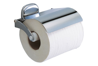 Image of Napoli WC-Papierhalter m. Deckel verchr.