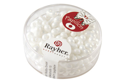 Image of Papillon-Rocailles, 3,2x6,5mm, Dose 18g bei JUMBO