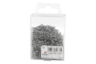 Image of Stecknadel, 14mm, ca. 950Stück, Dose 50g bei JUMBO