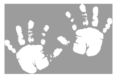 Image of Stempel, Babyhände, 4x6 cm
