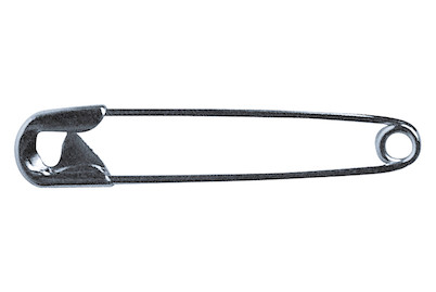 Image of Sicherheitsnadeln, 22 mm, 0,70 mm ø, Dose 50g - 218 Stück bei JUMBO