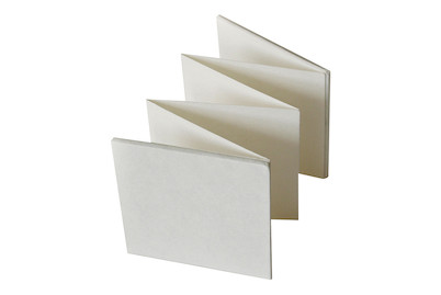 Image of Leporello 13.5x13.5 cm weiss bei JUMBO