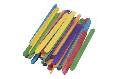 Image of Bastelhölzer, 110x11mm, SB-Btl 72Stück bei JUMBO
