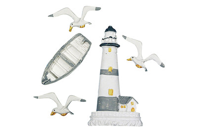 Image of Polyresin-Streuteile: Meeresbrise, 4-8 cm, SB-Btl 5Stück bei JUMBO