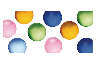 Image of Acryl-Halbperlen, gefrostet, 6 mm ø, SB-Blister 48 Stück bei JUMBO