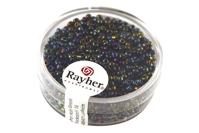 Image of Rocailles, 2 mm ø, opak gelüstert, Dose 17g bei JUMBO