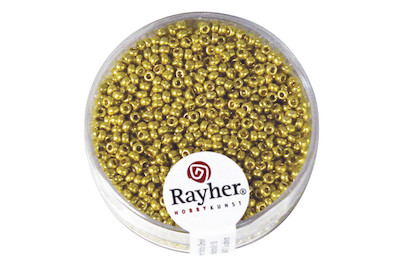 Image of Rocailles, 2,0 mm ø, perlmutt, Dose 17g bei JUMBO