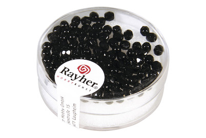 Image of Glas Schliffperle, 3mm ø, Dose 100Stück bei JUMBO