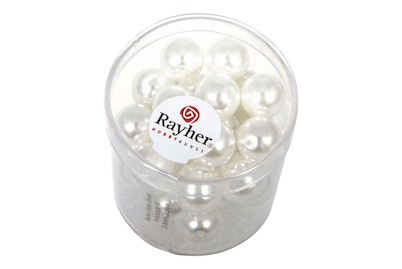 Image of Renaissance Glaswachsperlen, 10mm ø, Dose 35Stück bei JUMBO