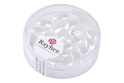 Image of Renaissance-Olive, 9x6 mm, Dose 20 Stück bei JUMBO