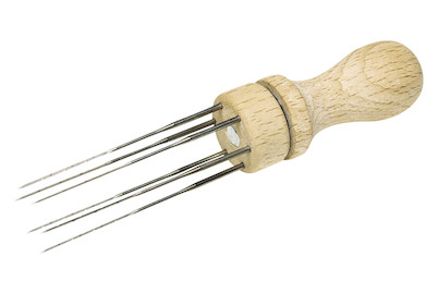 Image of Filznadelgriff 6-er 62 mm bei JUMBO