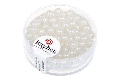 Image of Renaissance Glaswachsperlen, matt, 4mm ø, Dose 85Stück bei JUMBO