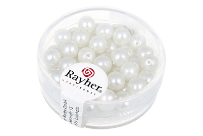 Image of Renaissance Glaswachsperlen, matt, 6mm ø, Dose 45Stück bei JUMBO