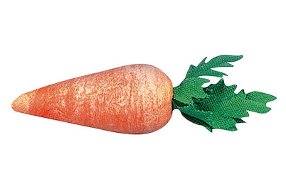 Image of Karotte aus Watte 18 mm 10 Stück bei JUMBO