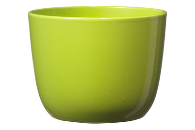 Image of Übertopf Sevilla 11cm gelb/grün bei JUMBO