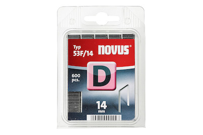 Image of Flachdrahtklammern 53F/14 Länge/Breite: 14 / 11,3 mm 600 Stk. bei JUMBO