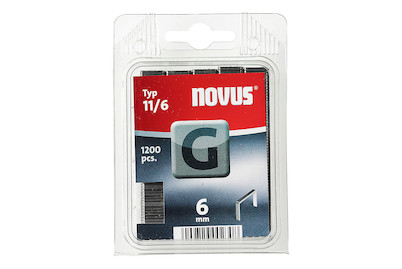 Image of Flachdrahtklammern11/6Länge/Breite: 6 / 10,6 mm1200 Stk. bei JUMBO