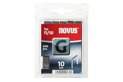 Image of Flachdrahtklammern 11/10Länge/Breite: 10 / 10,6 mm600 Stk. bei JUMBO