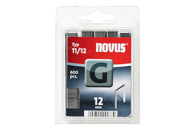 Image of Flachdrahtklammern 11/12Länge/Breite: 12 / 10,6 mm600 Stk. bei JUMBO