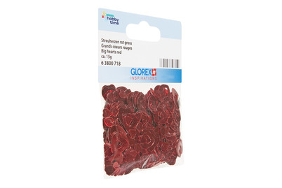 Image of Streuherzen rot gross ca. 15g bei JUMBO