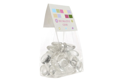 Image of Glasnuggets 200 g 20mm transparent bei JUMBO