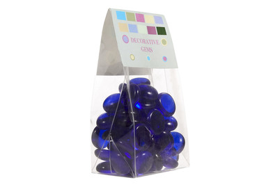 Image of Glasnuggets 200 g 20mm blau bei JUMBO