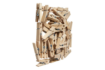 Image of Wäscheklammer Holz 35mm Birke China 48St bei JUMBO