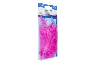 Image of Marabufedern pink bei JUMBO