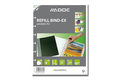 Image of Adoc Ersatztaschen A5 5812.000 matt 10 Stück bei JUMBO