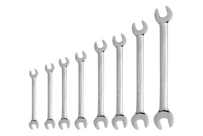 Image of Kraftwerk Doppelgabelschlüssel-Satz, 8-tlg. bei JUMBO