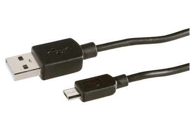 Image of Datenkabel Micro USB Schwarz bei JUMBO