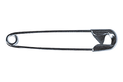 Image of Sicherheitsnadeln, 28 mm, 0,80 mm ø, Dose 50g - 135 Stück bei JUMBO
