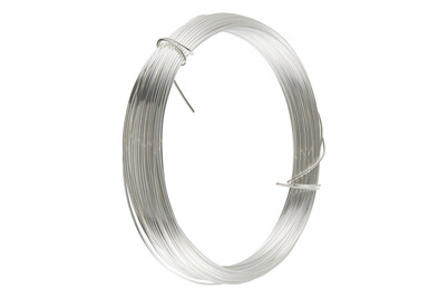 Image of Silberdraht 0.6 mm 10 m Kupferkern versilbert bei JUMBO