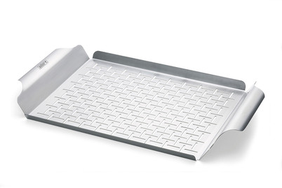 Image of Weber Deluxe Grillpfanne, Edelstahl bei JUMBO