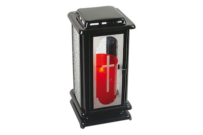 Image of Grablaterne schwarz 11.5 cm bei JUMBO