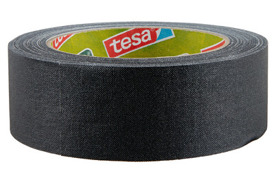 Image of Tesa Gewebeband ökologisch 20 m x 38 mm schwarz