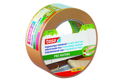 Image of Tesa doppelseitiges Verlegeband ökologisch 25 m x 50 mm