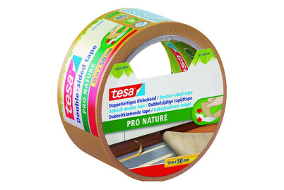 Image of Tesa doppelseitiges Verlegeband ökologisch 10 m x 50 mm