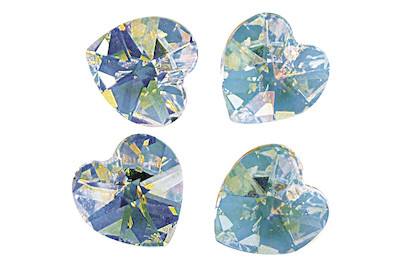 Image of Swarovski Kristall-Herz, 10,3x10 mm, Dose 7 Stück