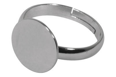 Image of Edelstahl Ringschiene m. Platte, 12mm ø, SB-Btl 1Stück bei JUMBO