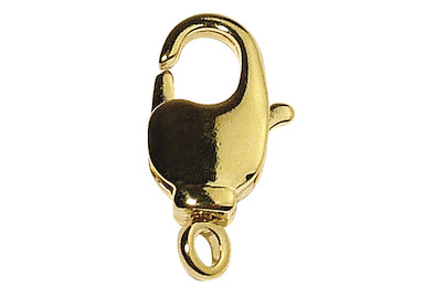 Image of Karabiner-Schliesse mit drehbarer Öse 7.3x14 mm bei JUMBO