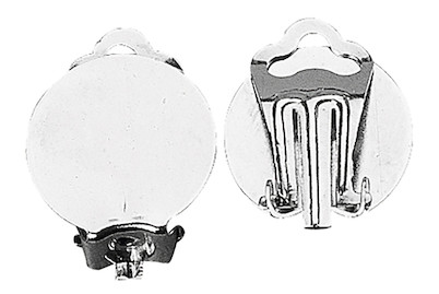 Image of Ohrclip m. Öse, 12mm ø, SB-Btl 2Stück bei JUMBO