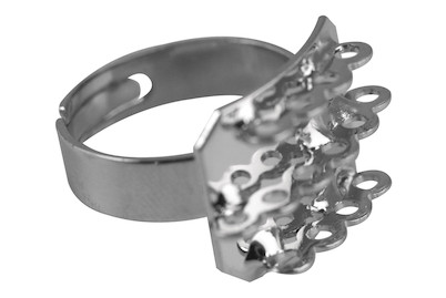 Image of Fingerring mit 14 Ösen 18x14 mm bei JUMBO