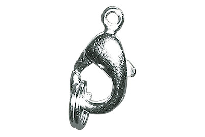 Image of Karabiner-Schliesse mit Ring, 13 mm bei JUMBO